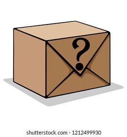 unknown package with a question mark