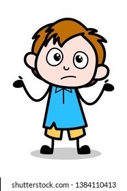 Unknown - School Boy Cartoon Character Vector Illustration