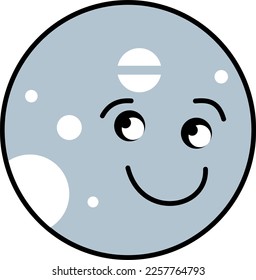 unknown smile cute planet character