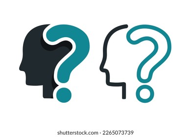 Unknown, suspect person. Vector illustration