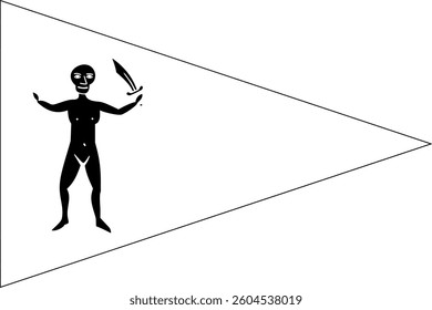 Unknown White Pirate High Quality Flag Clipart, Flag Icon, Vector Illustration, Premium Quality Digital Download