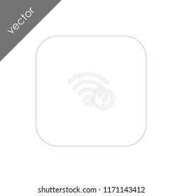 unknown wireless network icon