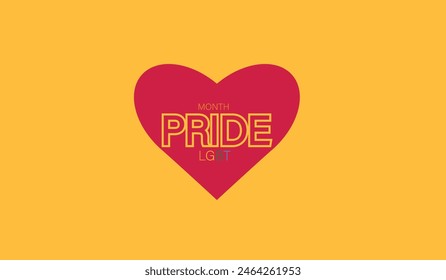 Dé rienda suelta al hermoso diseño de Vector para el mes del orgullo
