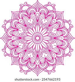 Unleash creativity with elegant outline mandala patterns, ideal for crafting, coloring, and unique design projects.