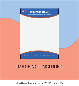 Dé rienda suelta a la creatividad con nuestra plantilla de diseño de membrete mínimo creativo de tamaño A4. Aumente su correspondencia con elementos de diseño elegantes e innovadores. Haz que tu negocio destaque con cada letra.