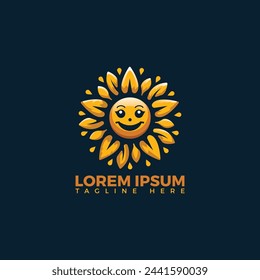  Unleash the power of a fresh and vibrant image for your business with our sleek sunflower logo design template. Stand out from the crowd and make a state