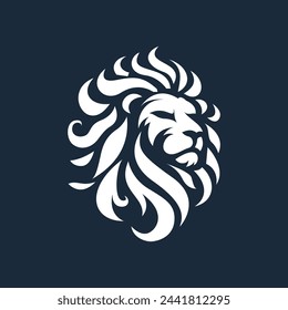Unleash the power of our lion head logo designs, embodying the majestic grace of a sleek and modern lion's head. Explore our stunning creations now