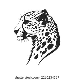 Unleash the power of your brand with a stylish spotted gypard logo.