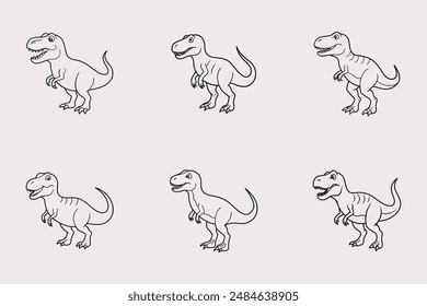 Unleash the prehistoric power of the mighty T-Rex with our high-quality graphics design file. This digital product features a detailed and dynamic illustration of the iconic Tyrannosaurus Rex, perfect