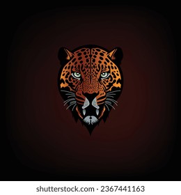 Unleash the spirit of the jungle with our fierce leopard head logo. Make your brand roar with strength and grace.