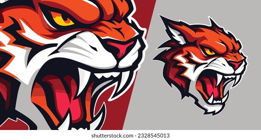 Entfesseln Sie die untote Energie: Zombie Cougar Mascot Logo Design mit moderner Illustration für Sport- und Esport-Teams