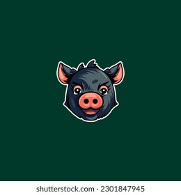 Unleash the untamed power of your brand with our captivating logo featuring a majestic boar's head. Embody strength, determination, and leadership to leave a lasting impression. 