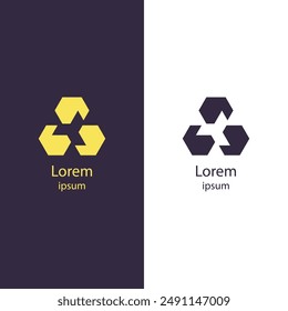 Unleash your brand's potential with this dynamic abstract logo. Perfect for any business, this high-quality vector design allows you to personalize colors and add your brand name easily.