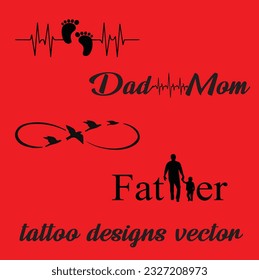 Unleash Your Inner Expression: Tattoo Designs Vector Collection - From intricate patterns to symbolic motifs, each vector illustration captures the essence of tattoo artistry. 