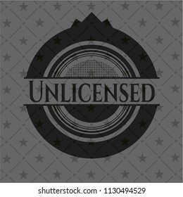Unlicensed dark emblem