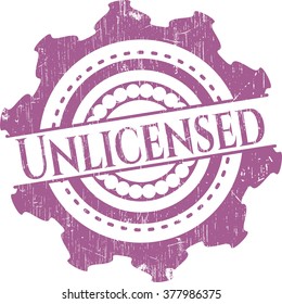 Unlicensed rubber grunge seal