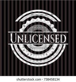 Unlicensed silvery emblem