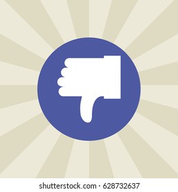unlike icon. sign design. background