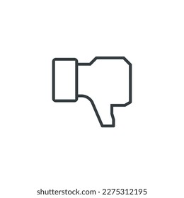 Unlike icon, unlike vector illustration
