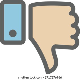 unlike icon vector illustration flat