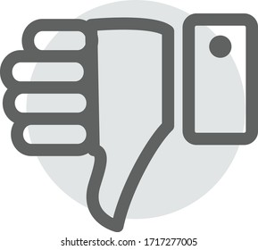 unlike icon vector illustration flat