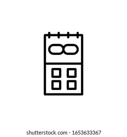 icono de acceso ilimitado. Icono de Aprendizaje en línea. Perfecto para aplicaciones, web, logotipo y plantilla de presentación. estilo de línea de diseño de icono