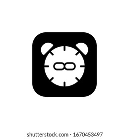 unlimited access icon. Online Learning icon. Perfect for application, web, logo and presentation template. icon design solid rounded style