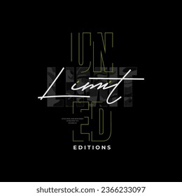 unlimited editions design for print t shirt and etc 