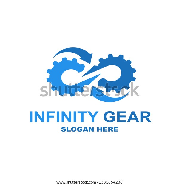 Unlimited Gear Logos Stock Vector Royalty Free 1331664236