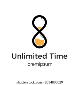 Unlimited Time Logo Or Symbol Template Design