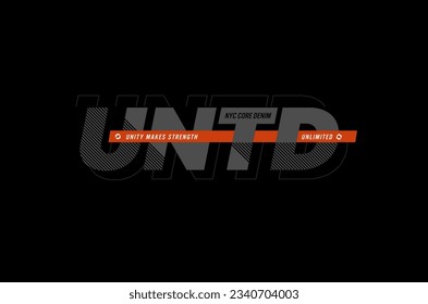 unlimited,fashionable vector t-shirt and apparel design, typography, print, poster.	