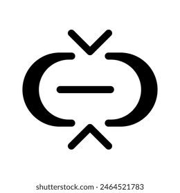 Unlink Icon Vector Symbol Design Illustration