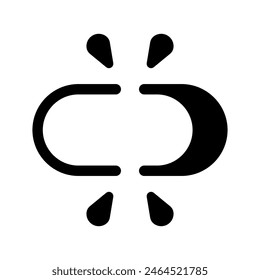 Unlink Icon Vector Symbol Design Illustration