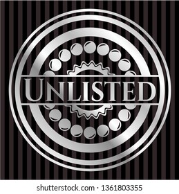Unlisted silvery badge