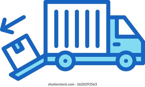 Descargar Icon Blue Ilustración vectorial