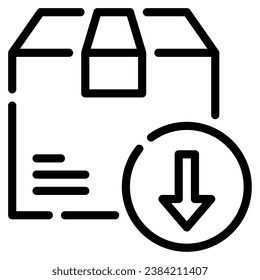 Unloading icon illustration, for uiux, infographic, etc