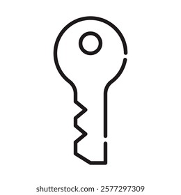 Unlock Access Icon – Key Symbol Representing AI-Driven Access Management