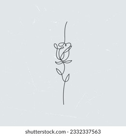Unlock the beauty of simplicity with our one-line drawing. Captivate hearts with minimalistic elegance, expressing depth in a single stroke. 