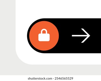 Unlock Button Design - Modern UI Component