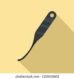 Unlock door tool icon. Flat illustration of unlock door tool vector icon for web design