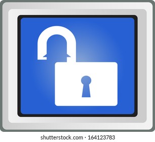 Unlock icon
