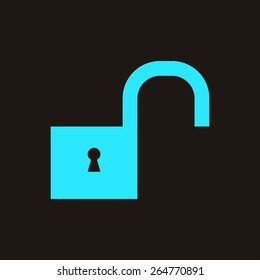Unlock icon.