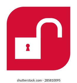 Unlock icon.