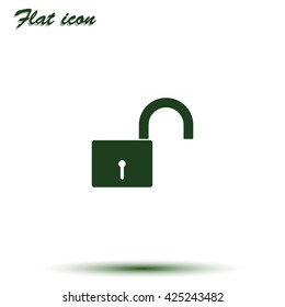 Unlock icon.