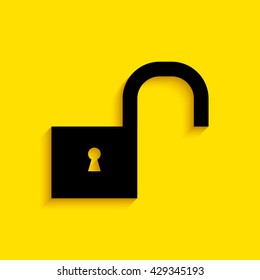Unlock icon.