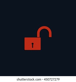 Unlock icon.