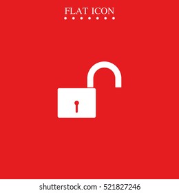 Unlock icon.