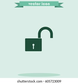 Unlock icon.