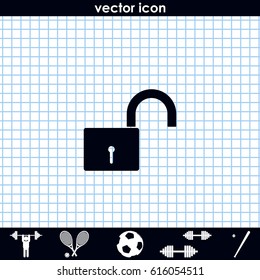 Unlock icon.