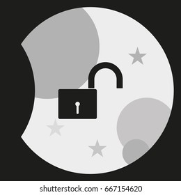 Unlock icon.